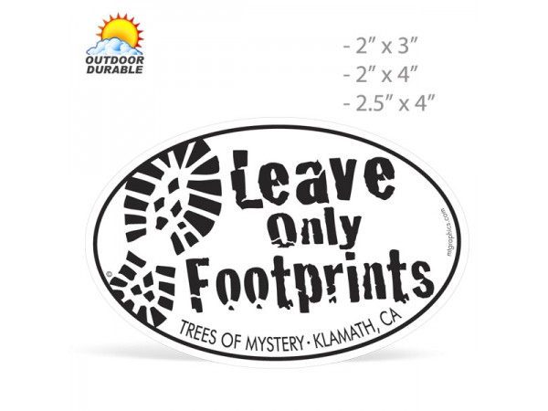 Oval Decals -  Digital Full Color Print, Size Group 2 
